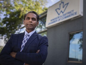 Rakesh Naidu, president and CEO of the Windsor-Essex Chamber of Commerce, is pictured Wednesday, July 22, 2020.