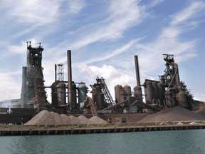 U.S. Steel's Zug Island plant near Detroit.