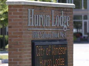 The exterior of the Huron Lodge in Windsor is shown on June 30, 2020.