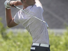 Pointe West's Tyler Hurtubise took top spot in the junior boys' division at Monday's stop of the Jamieson Junior Golf Tour.