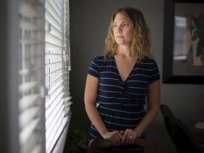 Danielle Campo-McLeod, who has lived with a misdiagnosed condition her entire life, is pictured at her home in South Windsor, Friday, July 17, 2020.