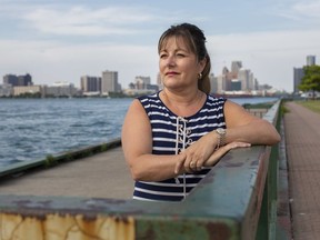 Kathryn Pfaff, an associate professor of nursing at the University of Windsor, is pictured at Windsor's waterfront, Wednesday, July 15, 2020.