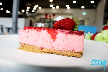 Strawberry cheesecake