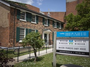 The François Baby House is seen, Tuesday July 14, 2020.