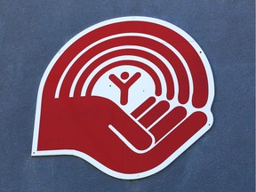 The United Way logo on their building in Windsor at Giles Blvd. E and McDougall.