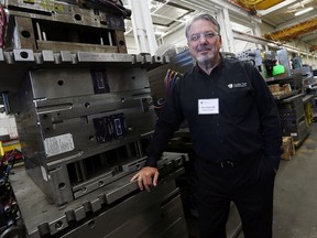 Sales manager Tim Galbraith is photographed at Windsor's Cavalier Tool, which has hired 10 more employees in the last month.