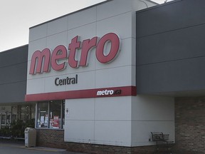 The Metro Central supermarket location at 3663 Tecumseh Rd. East in Windsor. Photographed Aug. 3, 2020. The store was informed July 31 that an employee tested positive for COVID-19.