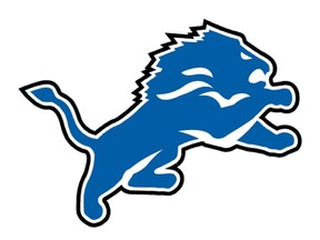 Detroit Lions logo.