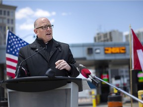 Mayor Drew Dilkens, seen in this May 8 file photo, issued a statement Wednesday on the community passing 300 deaths from COVID-19.