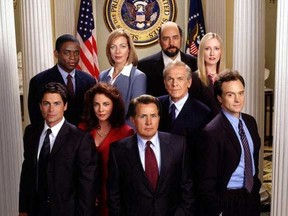 Cast of the TV show "The West Wing."