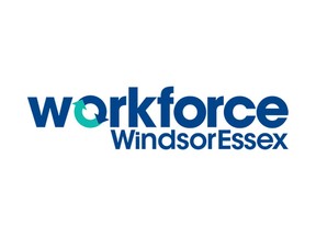 The logo of Workforce WindsorEssex - a government-funded regional workforce and community development board.