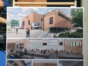 Artist rendering of the Transforming Windsor Law project to renovate the faculty's existing building.