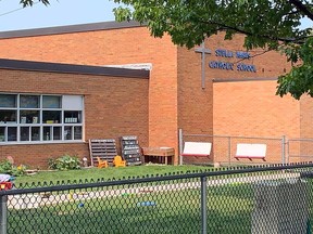 Stella Maris School in Amherstburg is the location of the first case of a COViD-19 positive student in Windsor-Essex.