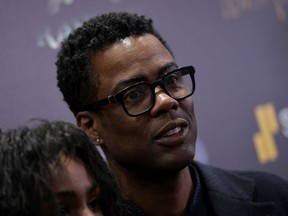 Actor Chris Rock attends the screening of Marvel Studios' "Black Panther" hosted by The Cinema Society on February 13, 2018 in New York City.