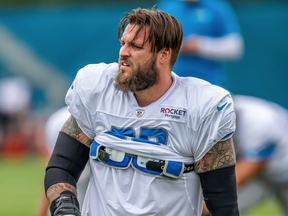 Agency says the Detroit Lions have inked offensive tackle Taylor Decker to a six-year deal for $85 milion.