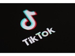 (FILES) This file illustration photo taken on May 27, 2020 This illustration picture shows the logo of the social network application Tik Tok on the screen of a phone. - US President Donald Trump said on July 31, 2020 that he planned to bar the the fast-growing Chinese-owned social media app TikTok from operating in the United States. (Photo by Martin BUREAU / AFP)