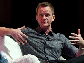 Neil Patrick Harris talks during a press event for CES 2018 at the Aria Resort & Casino on Jan. 8, 2018 in Las Vegas, Nevada.