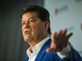 Unifor National President Jerry Dias, shown May 2019, recently chose Ford Motor Co. as the target company for the union's negotiations with the Detroit 3. (Ernest Doroszuk/Postmedia Network) ORG XMIT: POS1905081734175182