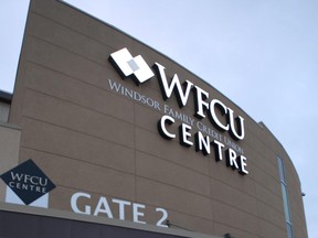 The exterior of the WFCU Centre is shown in this 2010 file photo.