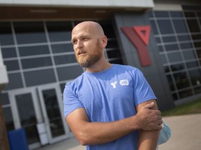 Andy Sullivan, regional manager for the YMCA of Southwestern Ontario, stands outside the YMCA's Health, Fitness and Aquatic branch at Windsor's Central Park Athletics on Sept. 16, 2020.