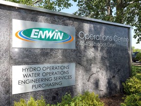 The ENWIN facility on Rhodes Drive is seen in Windsor.