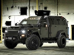 A Gurkha tactical vehicle.