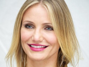 Cameron Diaz at the "Annie" Press Conference at The London Hotel on December 3, 2014 in New York.