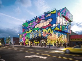 Windsor's Daniel "Denial" Bombardier is looking forward to the bulldozers moving in next week to begin tearing down the Detroit building enveloped in his boldly colourful and massively praised mural in the heart of the city's Eastern Market. It will be preserved on a glass exterior panel outside a new building.