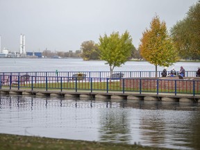The LaSalle waterfront at Gil Maure Park is pictured, Wednesday, Oct. 14, 2020.