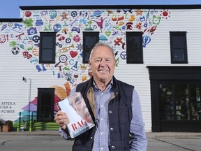 Richard Peddie is shown at the River Bookshop in Amherstburg, on Thursday, October 1, 2020. The former Maple Leaf Sports and Entetainment mogul recently opened the shop in the heart of the town.