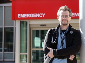 Dr. Eli Malus, critical care physician at Ouellette Campus, Windsor Regional Hospital.