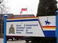 Riverside Drive East offices of the Royal Canadian Mounted Police Monday.