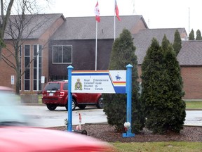 Riverside Drive East offices of the Royal Canadian Mounted Police Monday.