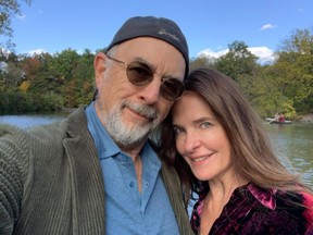 Actor Richard Schiff is in hospital battling COVID-19.