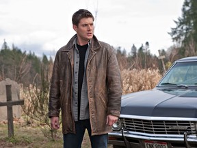 Jensen Ackles as Dean in Supernatural.