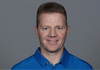 New Detroit Lions interim head coach Darrell Bevell is shown on the team's website.
