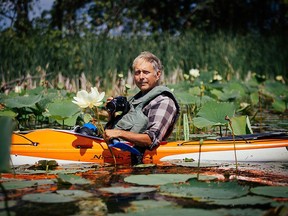 Ken Bell, of Shrewsbury, is among the Chatham-Kent residents featured in a new documentary photography exhibition about people with deep connections to Lake Erie, released Thursday by Environmental Defense Canada. This is one of the many images photographer Colin Boyd Schaffer captured of Bell for the exhibition.