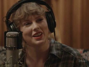 Taylor Swift in "Folklore: The Long Pond Studio Sessions."