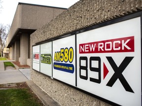 The 89X sign outside the radio station at 1640 Ouellette Ave. in Windsor on Nov. 19, 2020. CIMX-FM has rebranded as Pure Country 89.