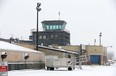 The Windsor International Airport air-traffic control tower as seen Tuesday, Dec. 1, 2020.