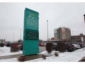 Windsor Regional Hospital's Met campus on Tecumseh Road East is shown Dec. 17, 2020.