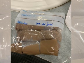 U.S. Customs and Border Protection intercepted these  biological samples at the Detroit Metropolitan Airport in November.