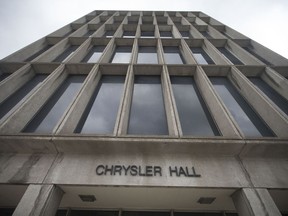 Chrysler Hall at the University of Windsor is pictured on May 2, 2018.