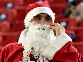 Santa Claus, an NFL fan?