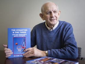 Bob Turner, author of The Dynasties and the Three and how Naismith's game changed, is pictured, Tuesday, Dec. 1, 2020. Turner has died at the age of 79.