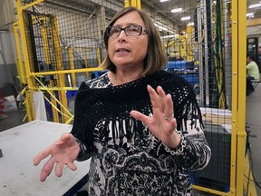 Automate Canada chair Shelley Fellows is shown in a file photo from 2018.