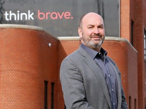 Brent McPhail is photographed at the Walker Road headquarters of his company, Brave Control Solutions, which is the first Canadian company to win the ABB Value Provider Program Award.