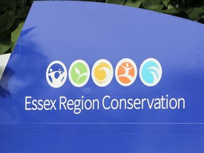 Essex Region Conservation Authority sign.