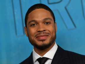 Ray Fisher arrives for the Los Angeles Premiere of HBO's series "True Detective" season 3 at the Directors Guild of America in Los Angeles, Jan. 10, 2019.