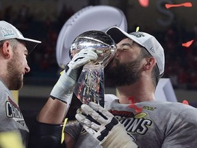 Laurent Duvernay-Tardif won the Super Bowl with the Chiefs last season.